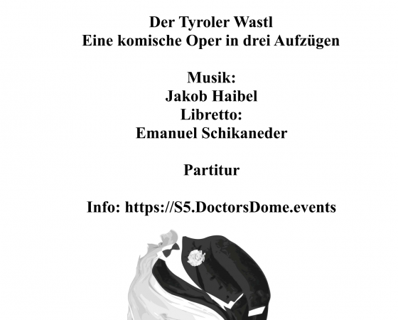 S5 Tyroler Wastl Partitur