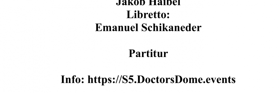 S5 Tyroler Wastl Partitur